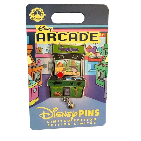 The Jungle Book Disney Arcade Series LE 4000 Dangle Pin - Picture 3 of 3